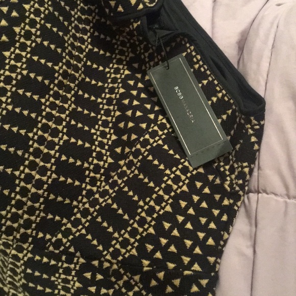 NWT BCBGMaxAzria Pyramid Jacquard Sheath Dress - Picture 3 of 5